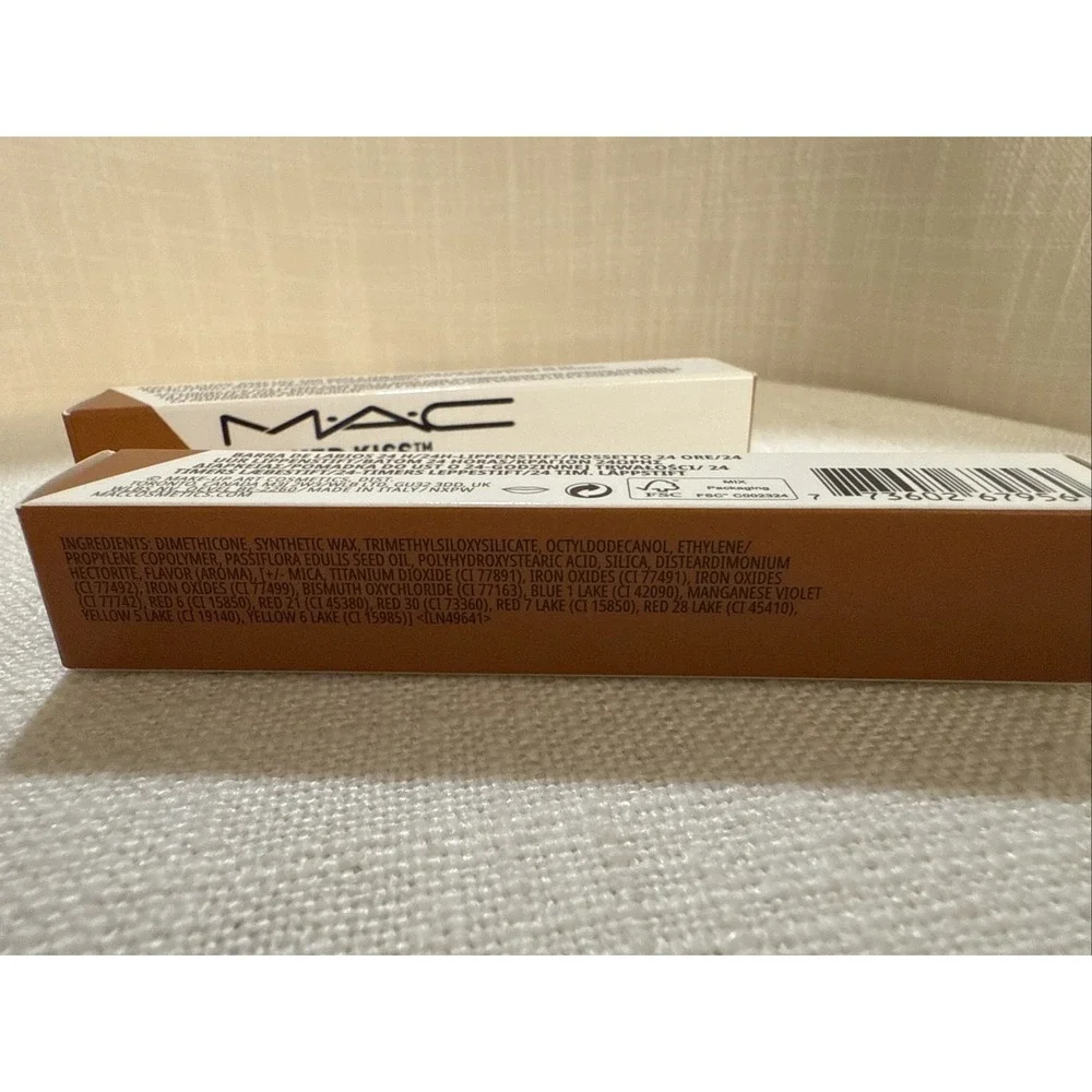 2-MAC Lipstick LOCKED KISS 24HR Lipstick, 98 Indulgent, .06oz/1.8g, New In Box‎